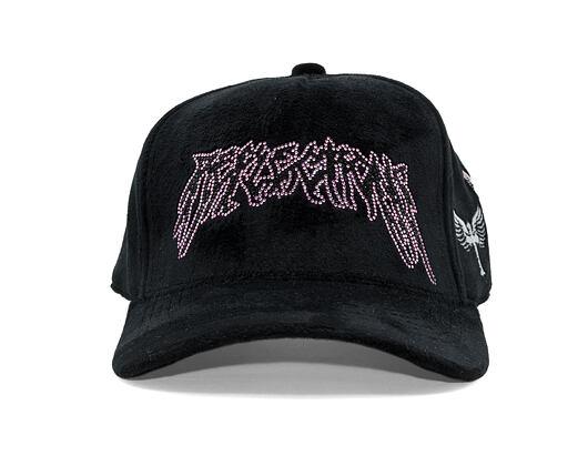 Cap Reflection Luxury New Angel Cap - Black Pink Script