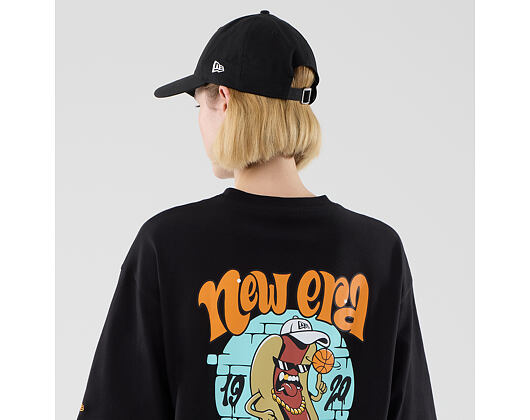 Tee New Era - Branded Food Character Oversized Tee - Black