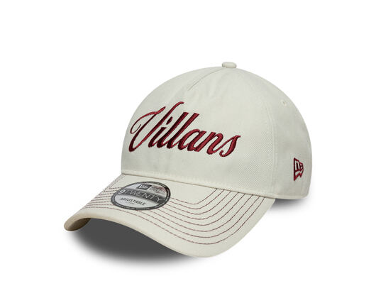 Cap New Era - Villans Dadcap 9TWENTY A-Frame - ASTON VILLA FC - Ivory