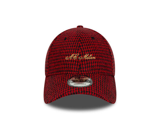 Cap New Era - Houndstooth 9FORTY - AC MILAN - Black