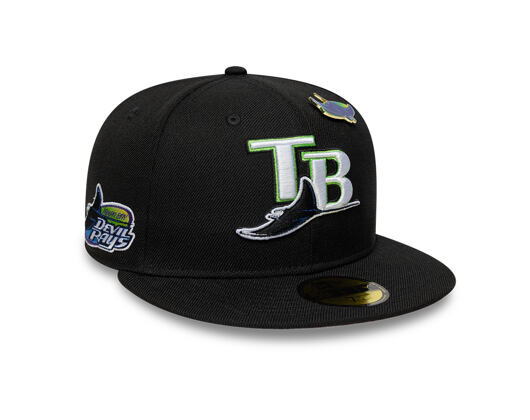 Cap New Era - MLB IMAGE DROP 59FIFTY - Tampa Bay Rays - Black