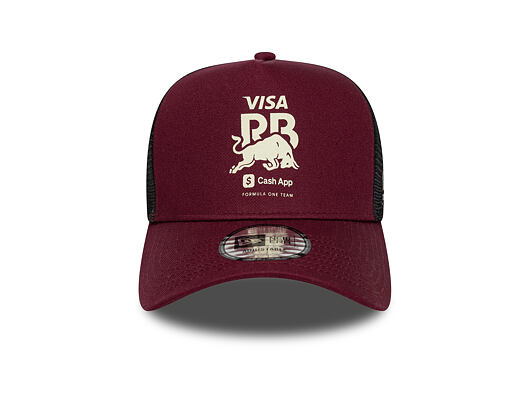 Cap New Era - F1 Seasonal 9FORTY A-Frame Trucker - Visa Cash App RB - Burgundy
