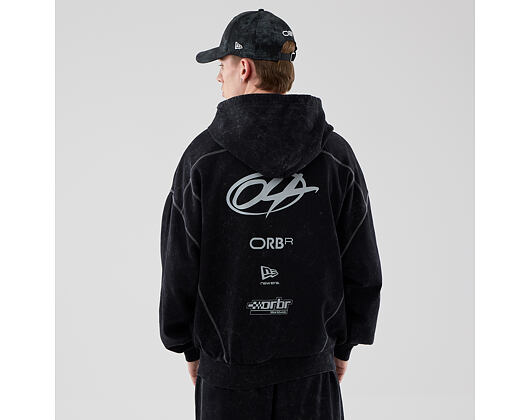 Sweatshirt New Era - F1 Oversized Full-zip Hoody - RED BULL F1 - Black