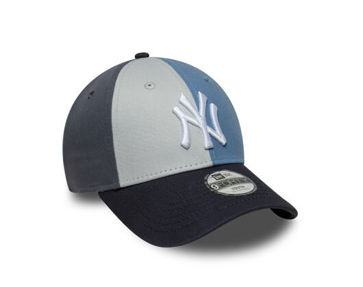 Kids Cap New Era - MLB Color Block 9FORTY - NY Yankees - Navy / Blue