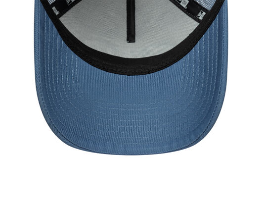 Kids Cap New Era - Branded Oval Patch 9FORTY A-Frame Trucker - Blue / White