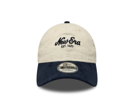 Cap New Era - Branded Cord Mix 9TWENTY - Cream / Navy