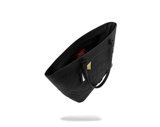 Bag Sprayground - Blacked Out Embossed Gold Tooth Tote
