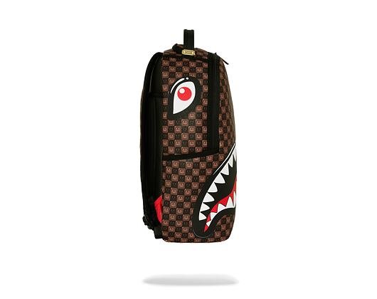Backpack Sprayground - Sharks In Paris Wtf Bubble Brown Check Backpack