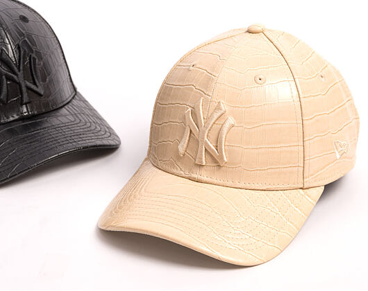 Womens Cap New Era - MLB PU Pattern 9FORTY - NY Yankees - Stone