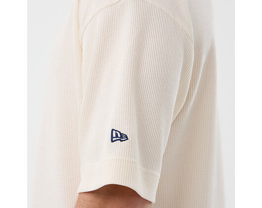 Tee New Era - MLB Waffle Box Tee - NY Yankees - Off White