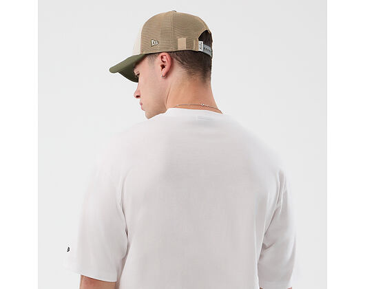 Tee New Era - Branded Beach Graphic Oversized Tee - White