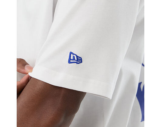 Tee New Era - Branded PIzza Time Graphic Oversized Tee - White