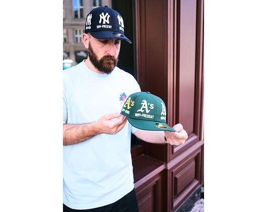 Cap New Era - MLB IMAGE DROP All-Over 59FIFTY Low Profile - NY Yankees - Navy