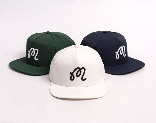 Cap Malbon - M Snapback - White