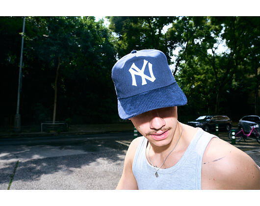 Cap New Era - MLB Cooperstown Cord 19TWENTY - NY Yankees - Navy