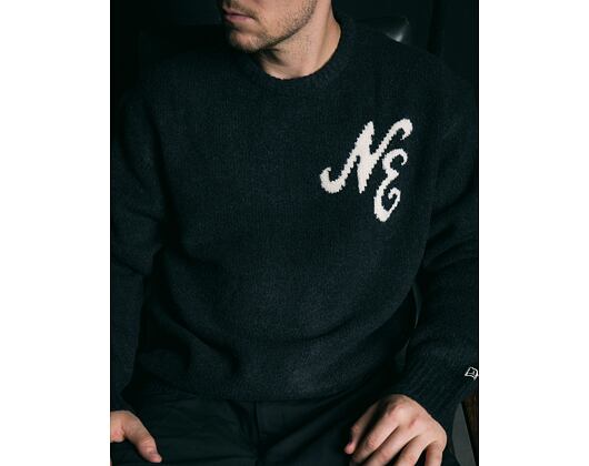 Sweater New Era - Branded Seasonal Knit Sweater - Navy