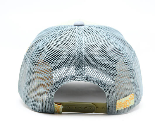 Cap Von Dutch - Trucker - Patch - Green / Light Blue