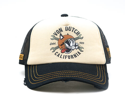 Cap Von Dutch - Trucker - Print - Black