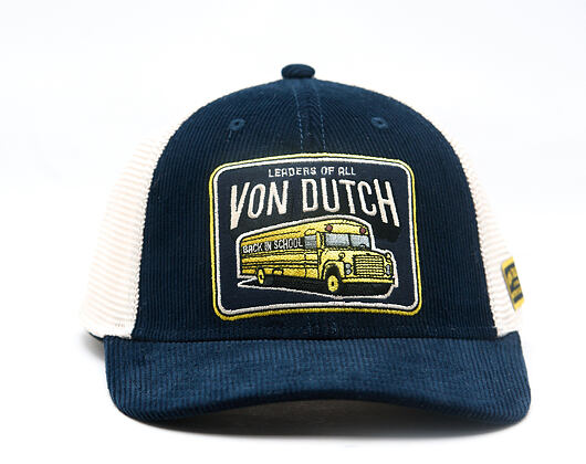 Cap Von Dutch - School Bus Legends Patch Premium Semi Curve - Navy / White