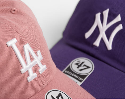 Cap '47 Brand - MLB Clean Up - NY Yankees - Purple
