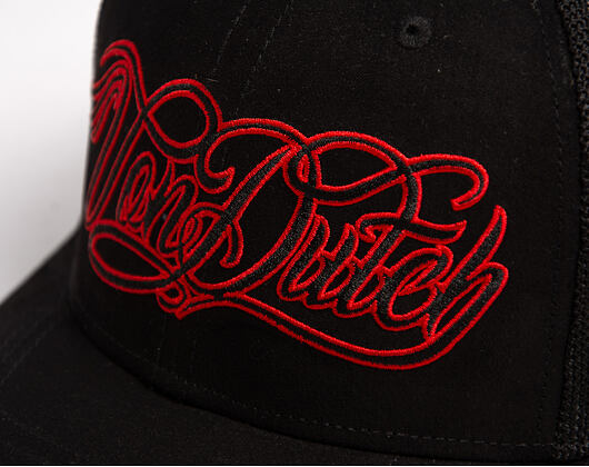 Cap Von Dutch - Semi Curve - Embroidery Premium - Black