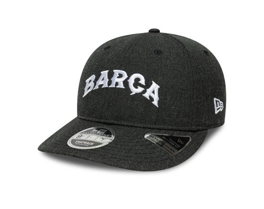 Cap New Era - Wool Retro Crown 9FIFTY - Barcelona FC - Black