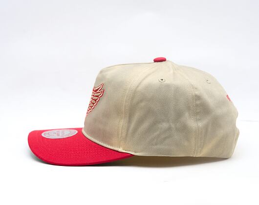 Cap Mitchell & Ness - NHL Retro Roots Deadstock Vntg - Detroit Red Wings - Cream