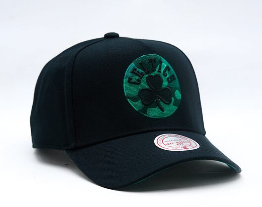 Cap Mitchell & Ness - NBA 404 Club Camo Pro Snapback - Boston Celtics - Black