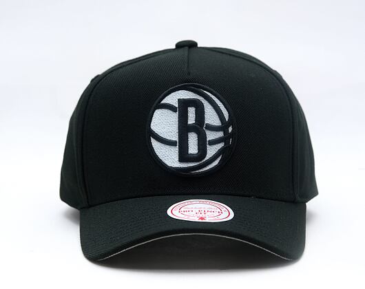 Cap Mitchell & Ness - NBA 404 Club Neon Pro Snapback - Brooklyn Nets - Black