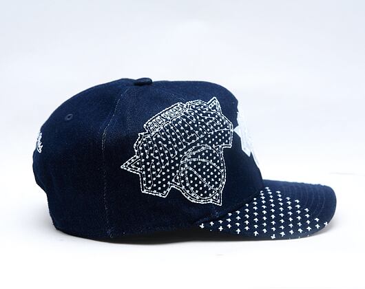 Cap Mitchell & Ness - NBA Run Stitch Pro Snapback - New York Knicks - Blue