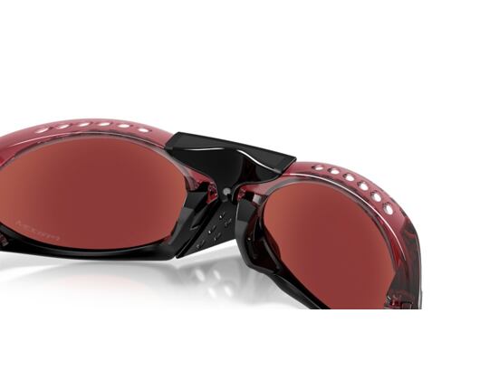 Sunglasses Sluneční Brýle Oakley - Plantaris - Prizm Snow Black/Trans Iron Red