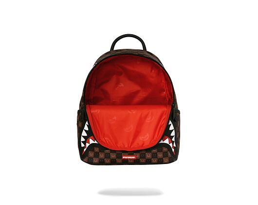 Backpack Sprayground - Sharks In Paris Wtf Bubble Brown Check Savage Backpack