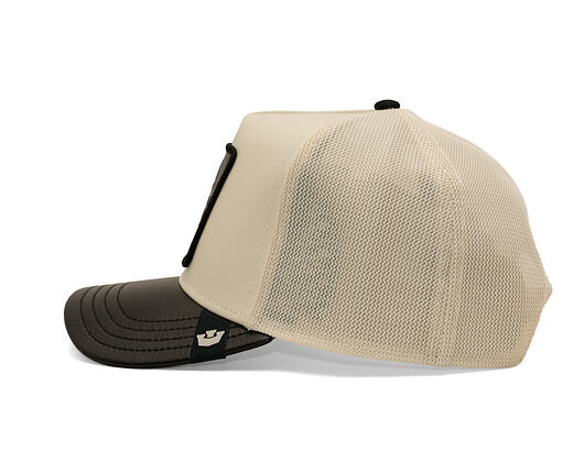 Cap Goorin - Faux Leather Doberman - Black / Chalk