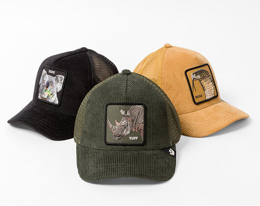 Cap Goorin - Corduroy Tuff - Rhino - Palm