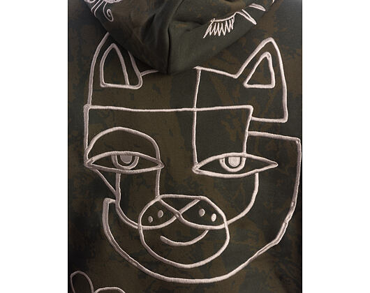Sweatshirt Rip N Dip - Blonded Hoodie (Forest Camo)