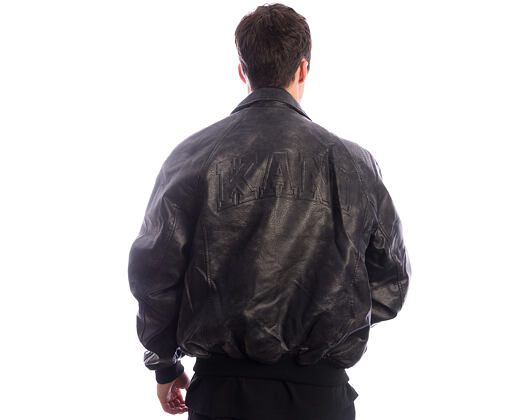 Jacket Karl Kani - Signature PU Leather Bomber Jacket - Black