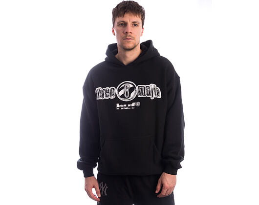 Sweatshirt Huf - Three 6 Mafia Heavyweight Hoodie - Black