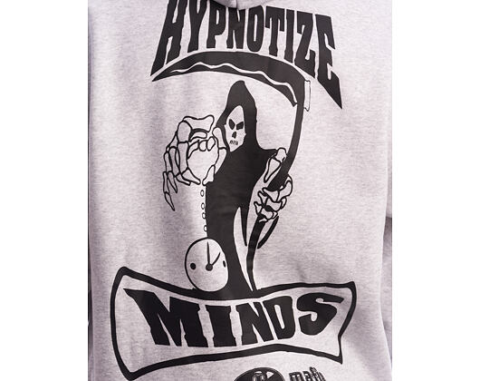 Sweatshirt Huf - Three 6 Mafia Memphis Po Hoodie - Heather Grey