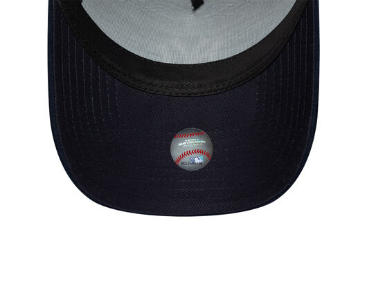 Cap New Era - MLB Suede Visor 9FORTY A-Frame - NY Yankees - Cilantro Green / Navy