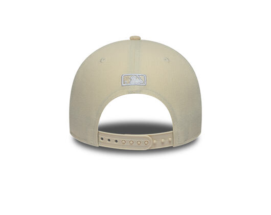 Cap New Era - MLB Cord Visor 9FORTY M-CROWN - NY Mets - Cream