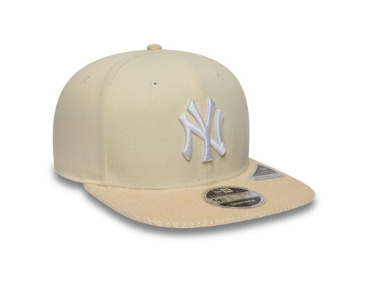 Cap New Era - MLB Cord Visor 9FIFTY Original Fit - NY Yankees - Cream