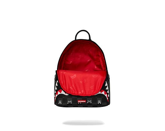 Sprayground - Gray Peeking Character Check Savage Backpack