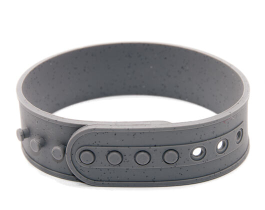 Silicone Snapback wristband - Cement Print