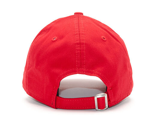 New Era 9FORTY MLB League Basic New York Yankees Strapback Scarlet / White Cap