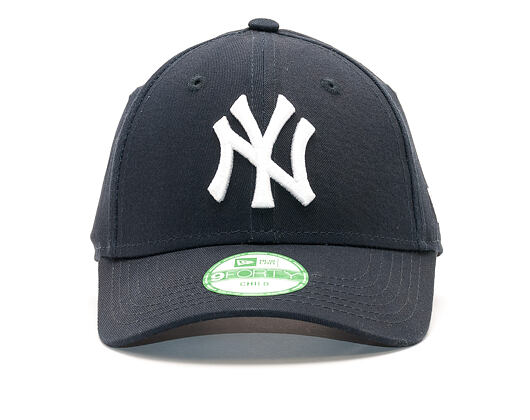 New Era League New York Yankees Child Navy/White 9FORTY Strapback Kids Cap
