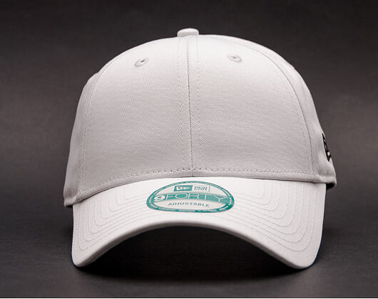 New Era Flag Collection White/Black Strapback Cap
