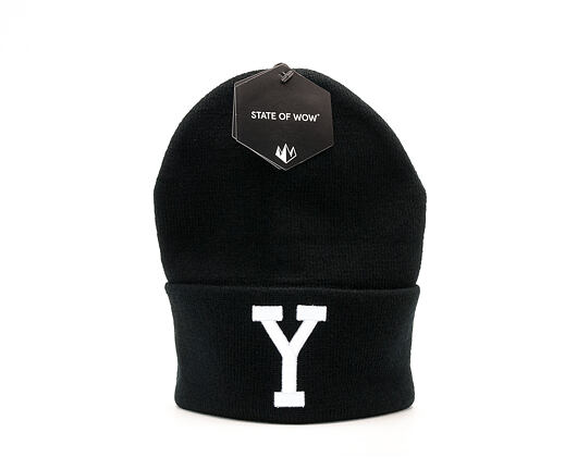 State of WOW Yankee Black #AlphaCollection Winter Beanie