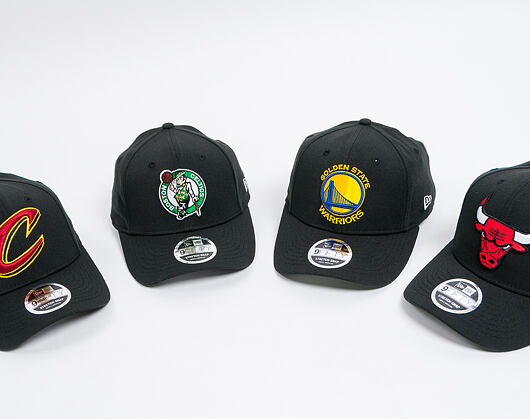 New Era 9FIFTY NBA Stretch-Snap Chicago Bulls Snapback Black / Team Color Cap