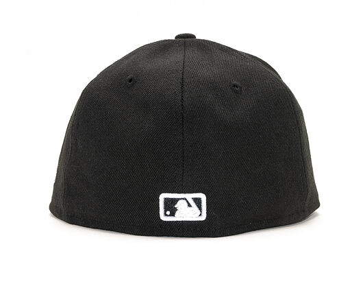 New Era 59FIFTY MLB Basic Atlanta Braves Fitted Black / White Cap