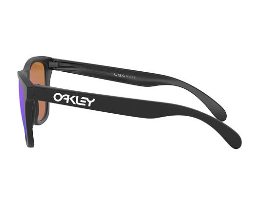 Oakley Frogskins Matte Black/Prizm Violet OO9013-H655 Sunglasses